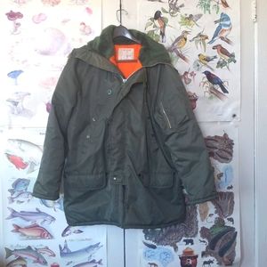 Vintage Military Flying Parka OD Green by Envoy size L